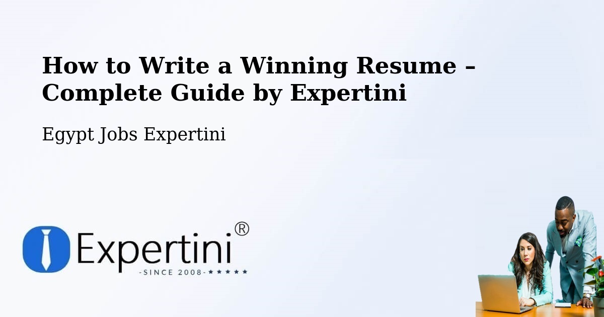 Resume Writing Guide for Job Seekers – Disūq - Disūq, Egypt Jobs Expertini