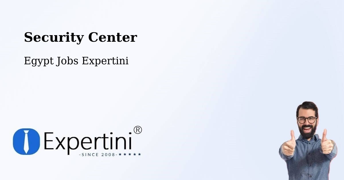 Security & Compliance – Disūq - Egypt Jobs Expertini